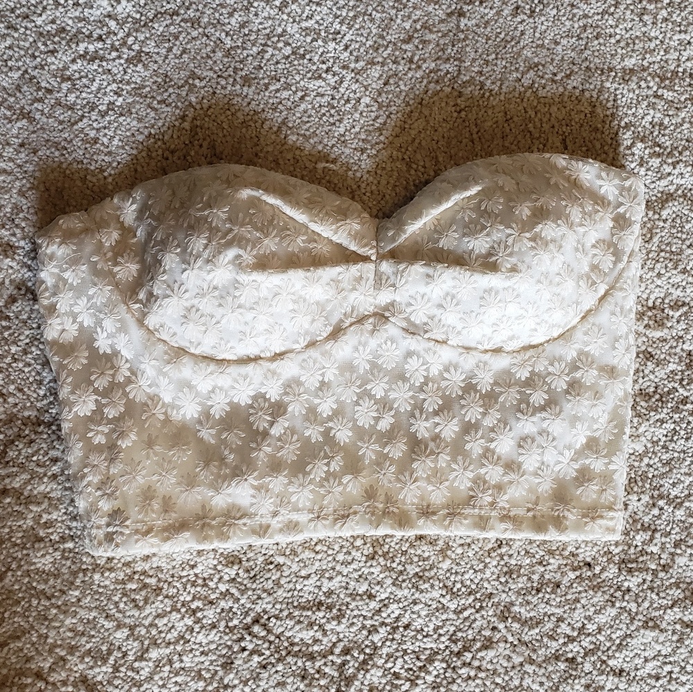 Ivory crop top